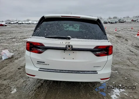 2024 Honda Odyssey Sport from USA, damaged, VIN 5FNRL6H74RB069002